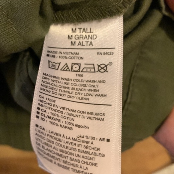 Old Navy utility jacket in Olive Green Size M - Picture 4 of 6